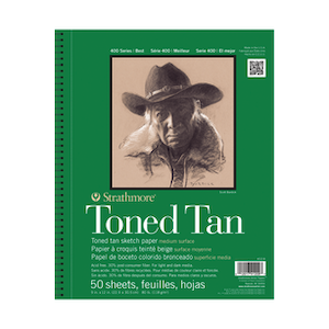 TONED PAD TAN 18&#39;&#39;x24&#39;&#39;
