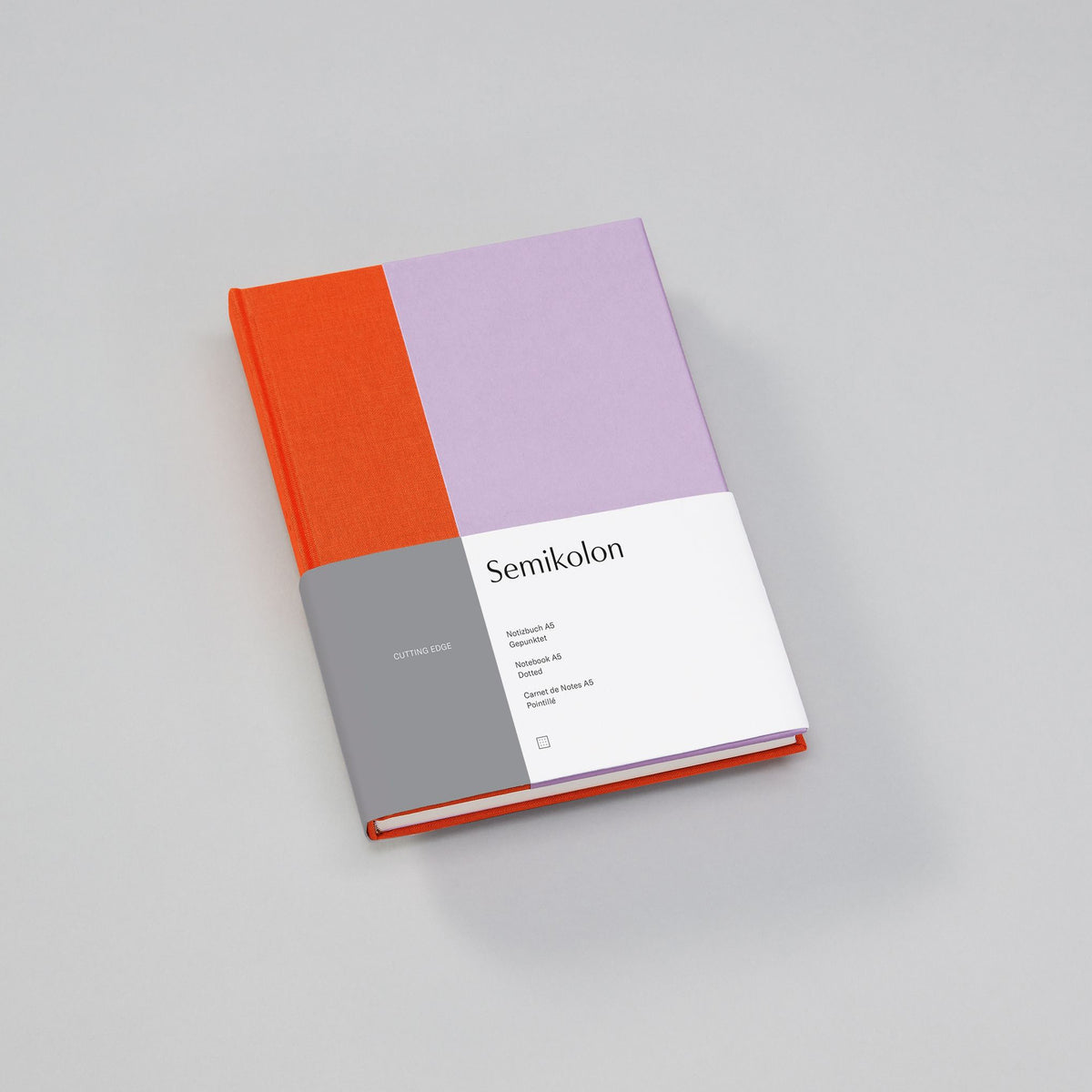 CUTTING EDGE NOTEBOOK A5 RULED TANGERINE LAVENDER