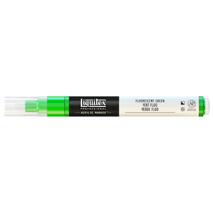 LIQUITEX PAINT MARKER FINE FLUORESCENT GREEN