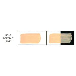 HULLS ACRYLIC 200ml TUBE LIGHT PORTRAIT PINK