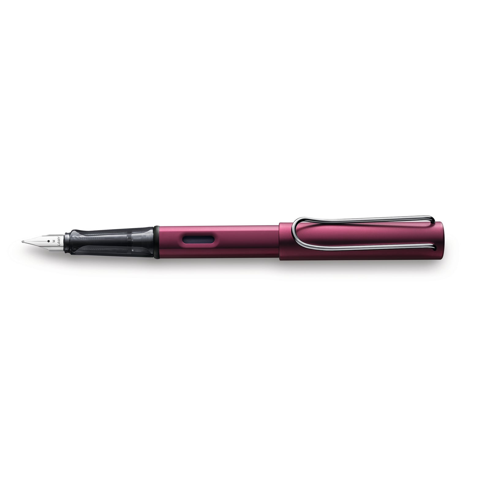 AL-STAR FOUNTAIN PEN - BLACK PURPLE (FINE NIB)