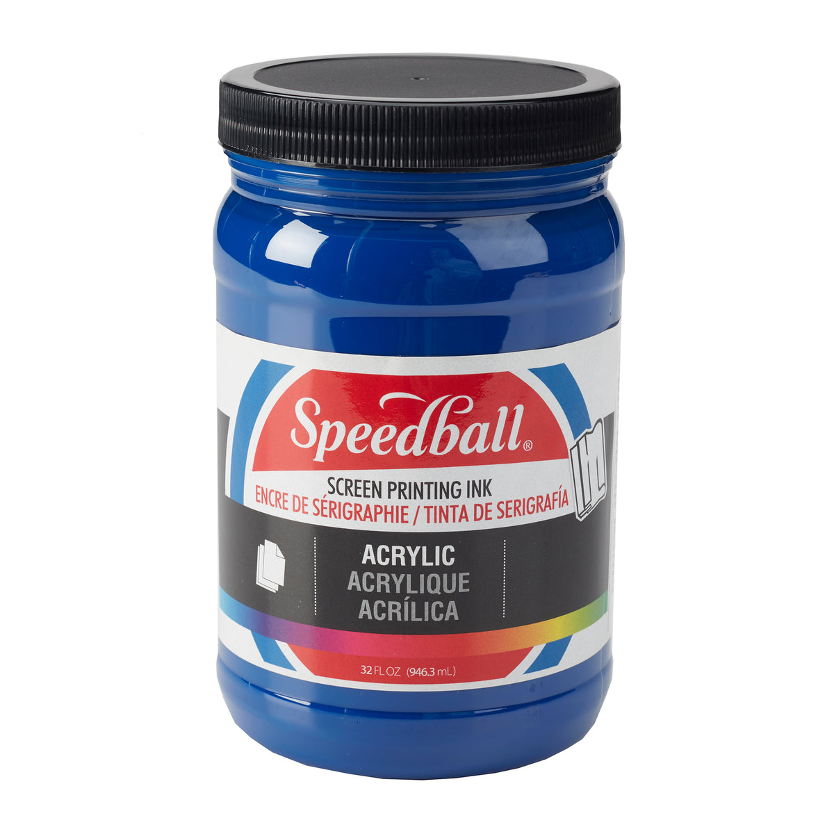 ACRYLIC SCREEN PRINTING INK 32oz PROCESS CYAN