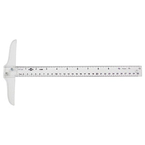 PLASTIC ACADEMIC T-SQUARE 12&quot;