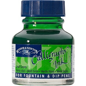 CALLIGRAPHY INK 30ml LEAF GREEN