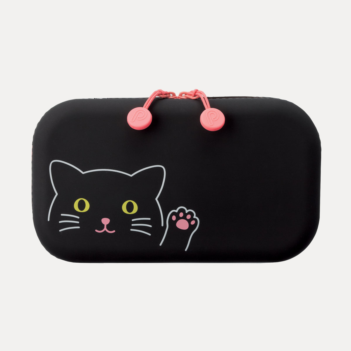 PUNILABO ZIPPER POUCH BLACK CAT