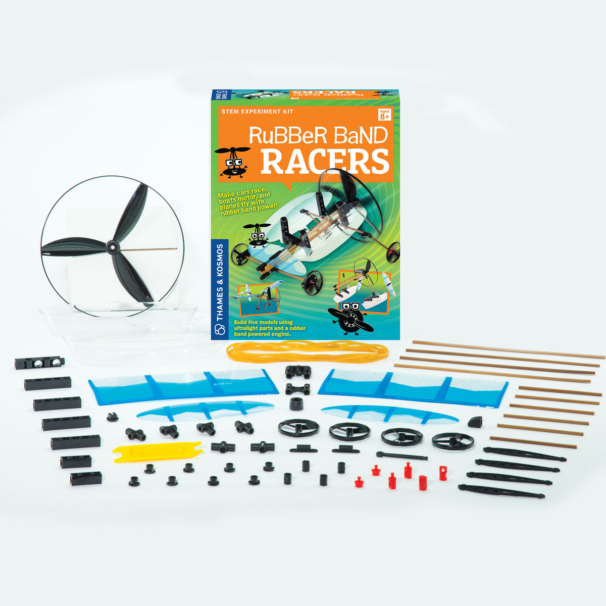 RUBBER BAND RACERS KIT