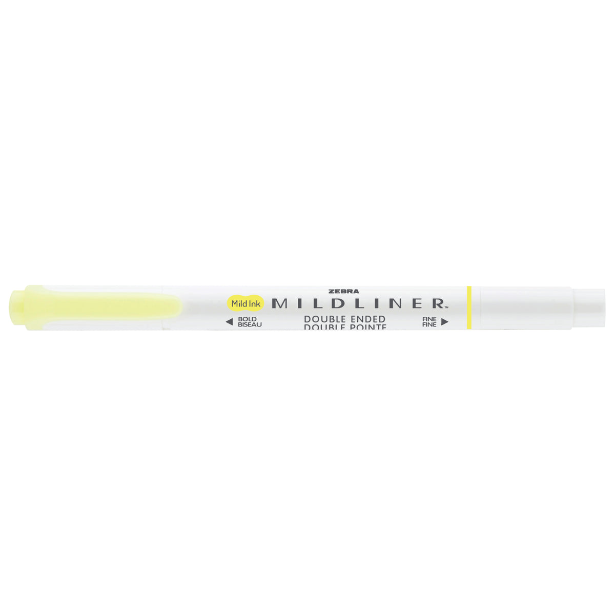 MILDLINER DOUBLE ENDED HIGHLIGHTER YELLOW