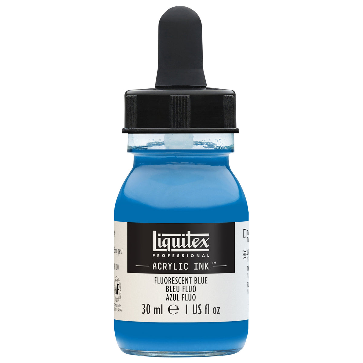 LIQUITEX INK 30ml FLUORESCENT BLUE