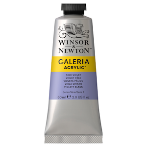 W&N GALERIA ACRYLICS PALE VIOLET 60ml