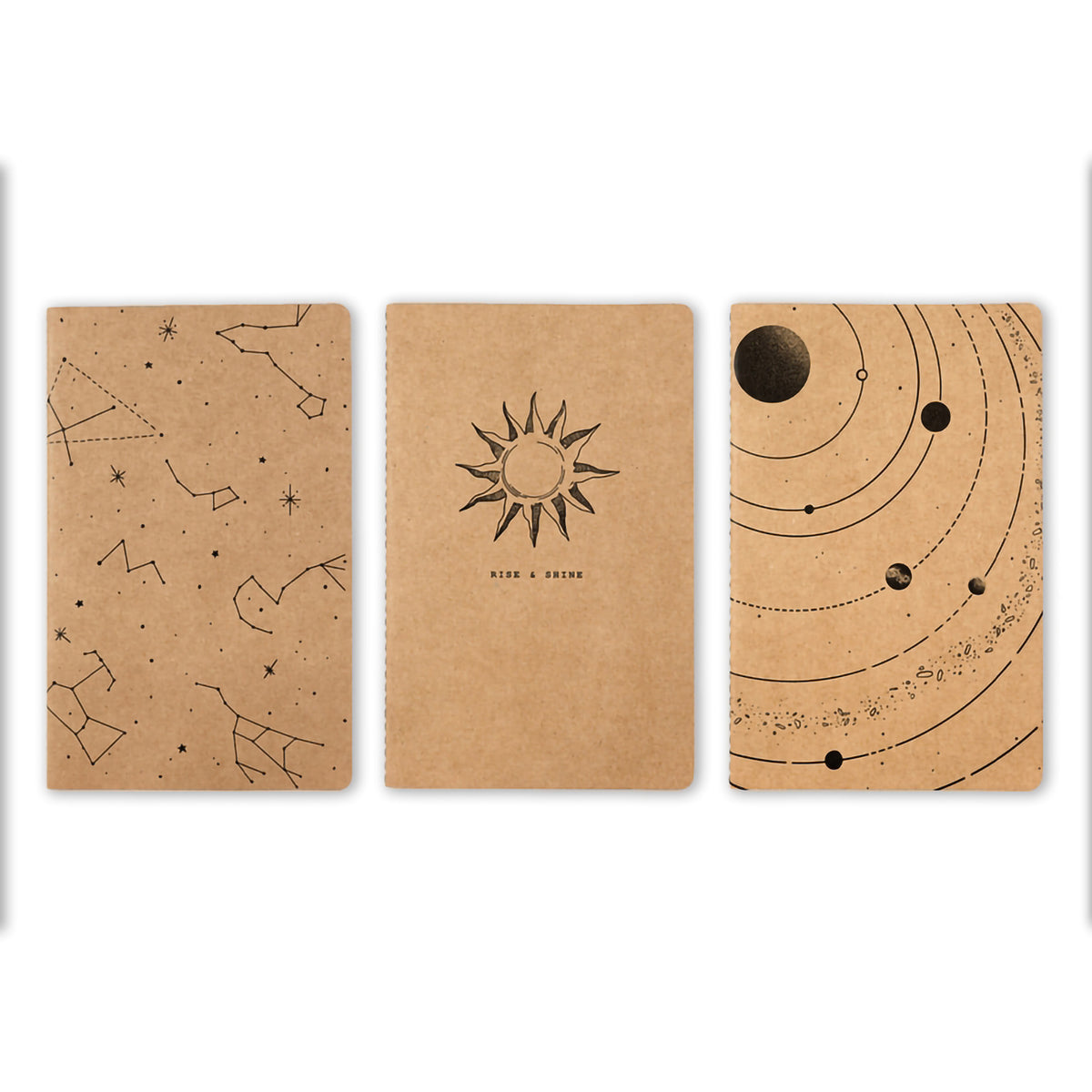 KRAFT JOURNAL LINED ASTRONOMY SET/3