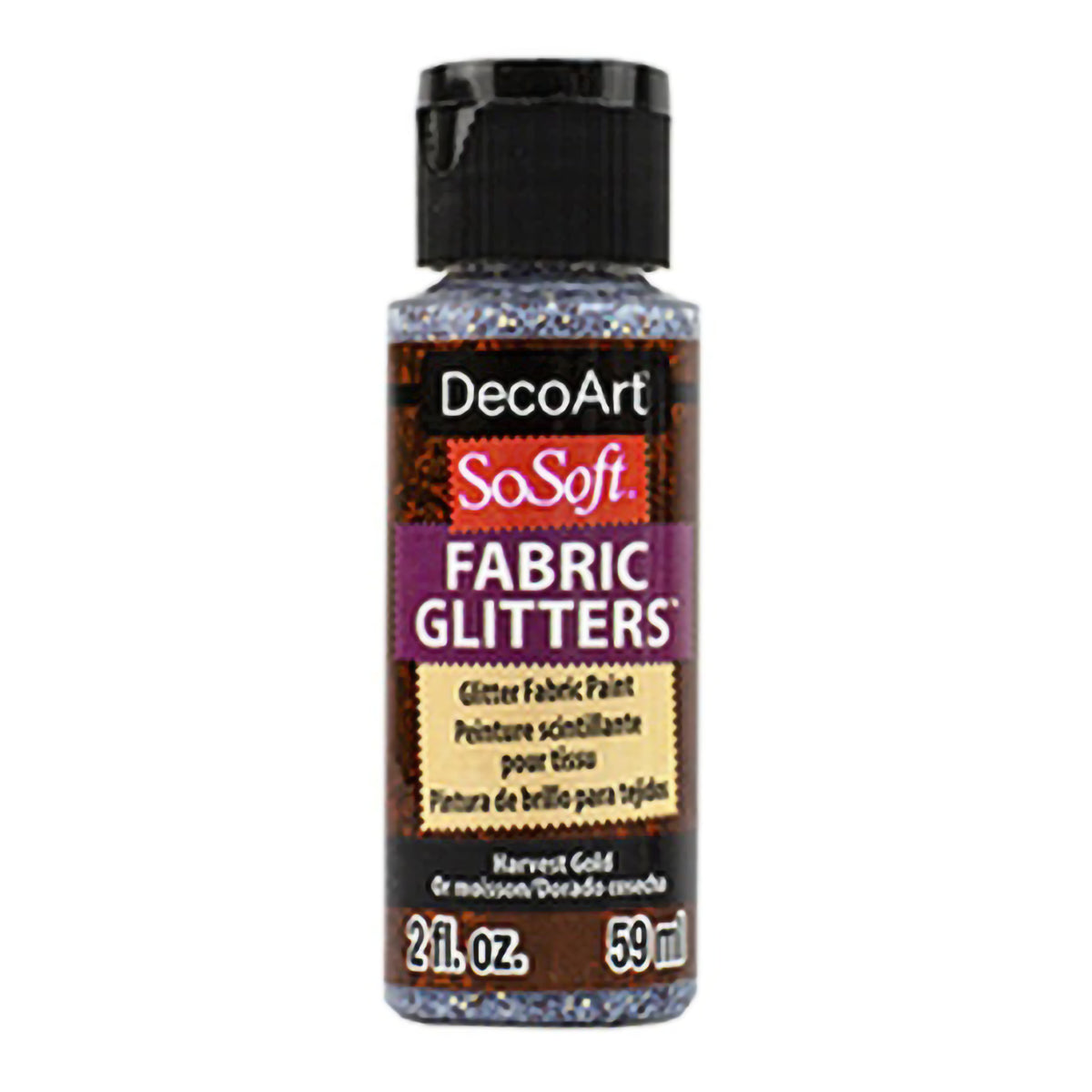 SOSOFT GLITTERS 2oz HARVEST GOLD