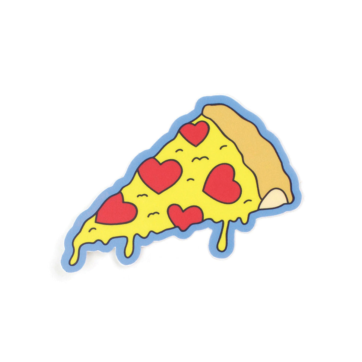 MATTE STICKERS - PIZZA NYC SLICE