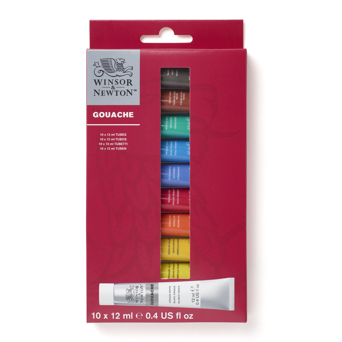 WINSOR &amp; NEWTON GOUACHE SET 10 x 12ml