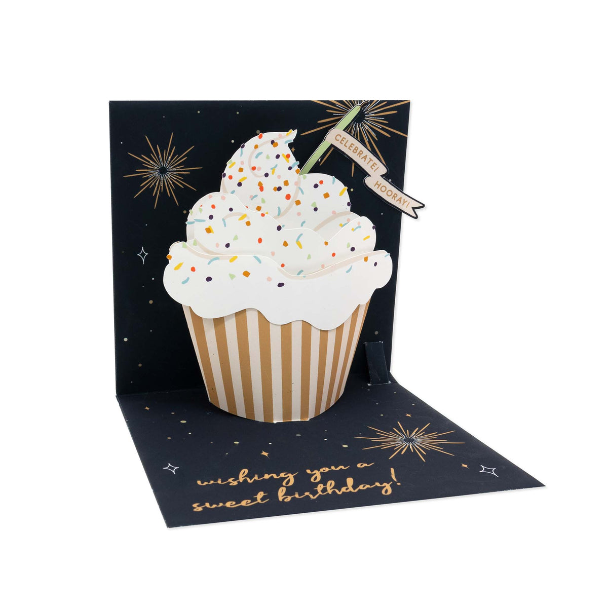 POP-UP CARD VANILLA CUPCAKE
