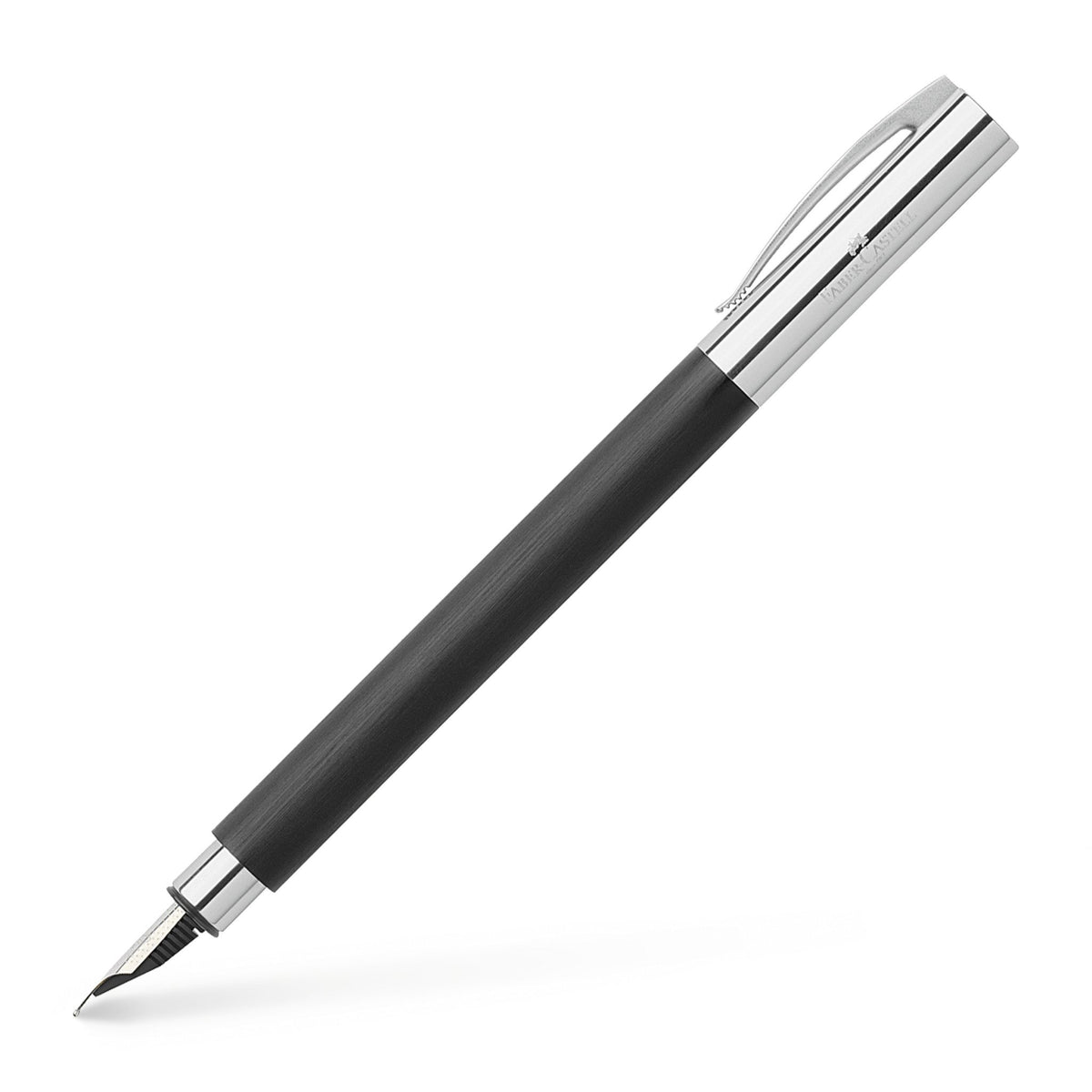 AMBITION BLACK RESIN FOUNTAIN PEN FINE
