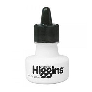 HIGGINS PIGMENTED INK 1oz SUPER-WHITE