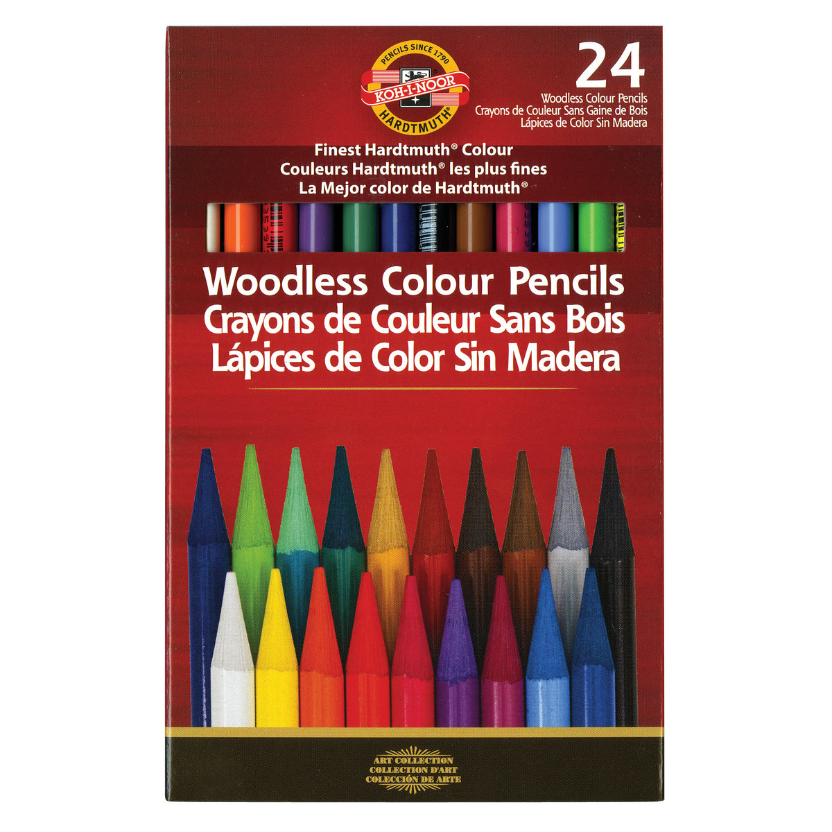 PROGRESSO WOODLESS COLOR PENCIL SET/24