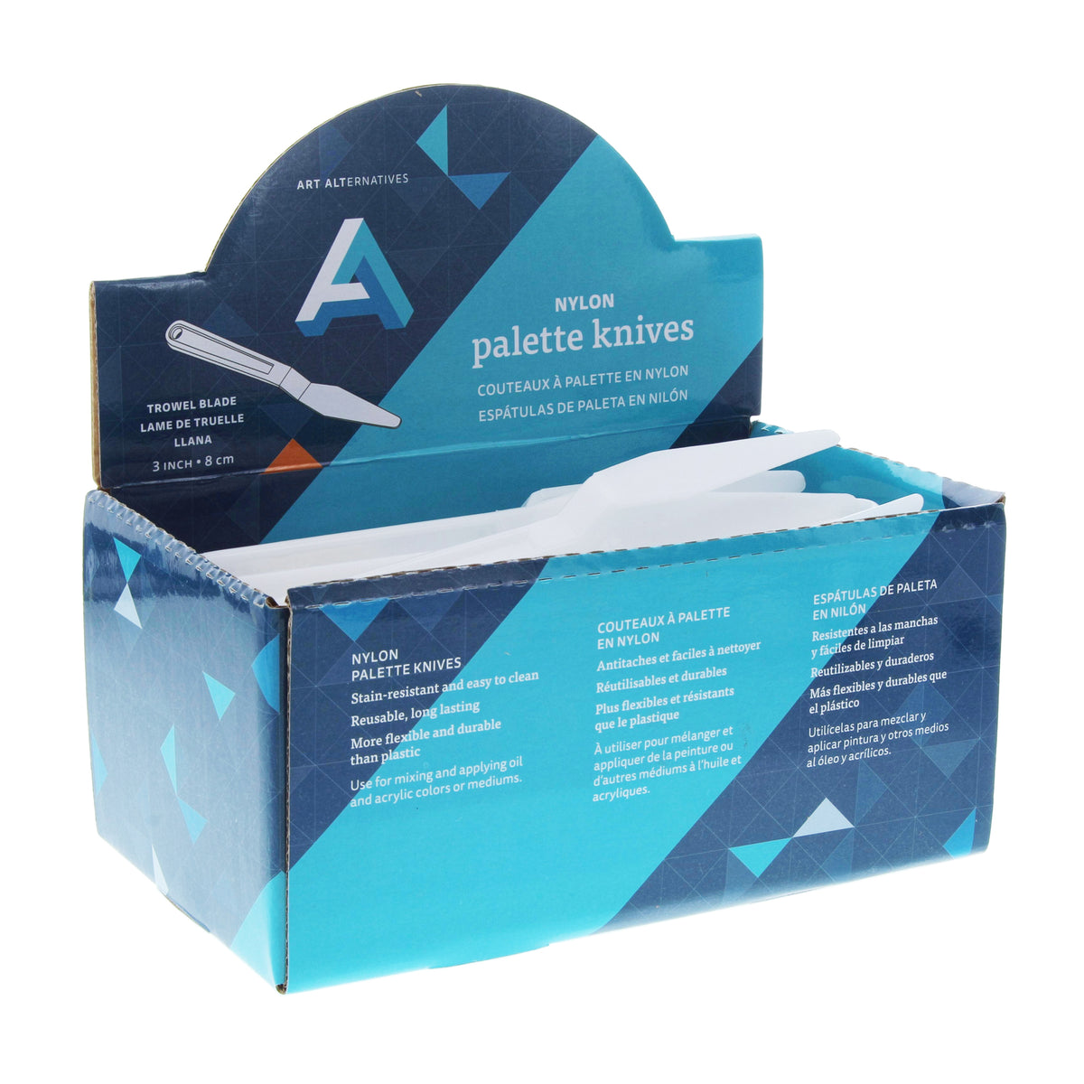 AA PLASTIC PALETTE KNIFE TROWEL 3&quot;