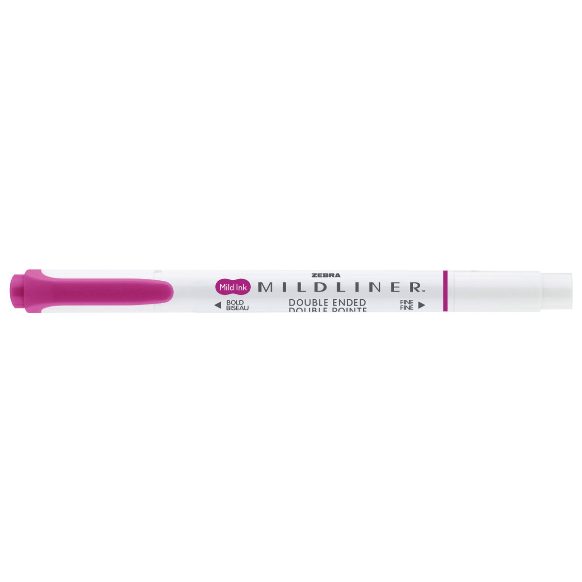 MILDLINER DOUBLE ENDED HIGHLIGHTER FUCHSIA
