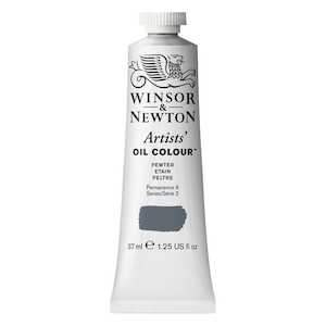 W&amp;N ARTISTS&#39; OIL COLOR PEWTER 37ml