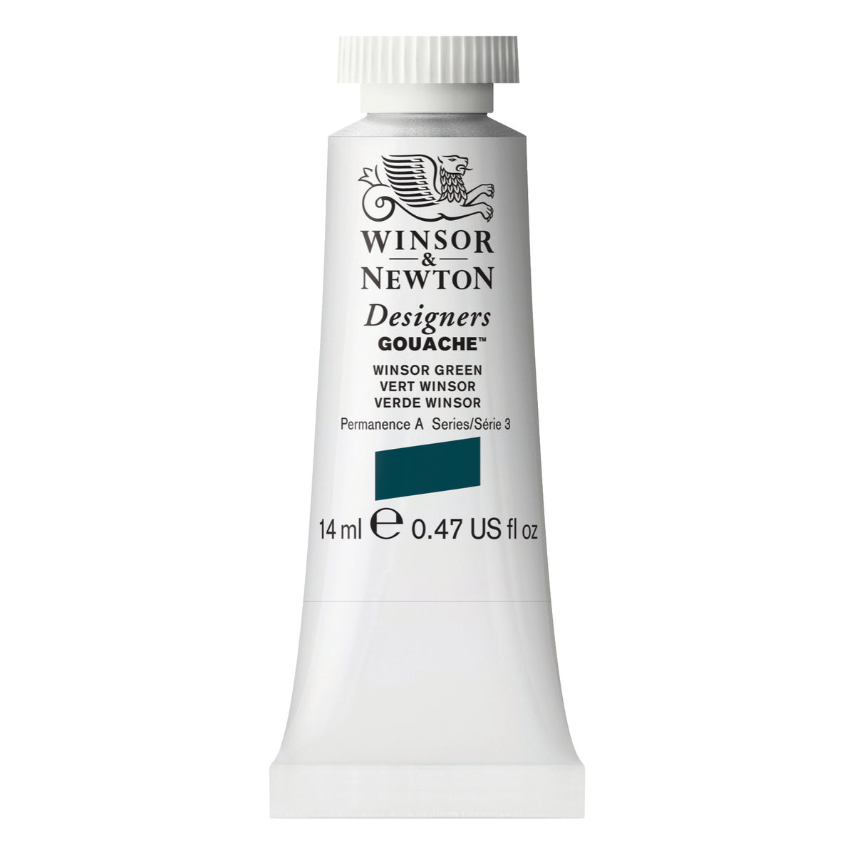 W&amp;N DESIGNERS GOUACHE WINSOR GREEN 14ml