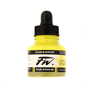 FW INK 1oz LEMON YELLOW