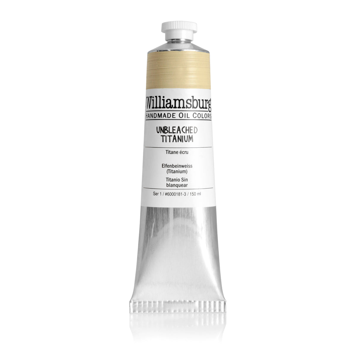 WILLIAMSBURG 150ml UNBLEACHED TITANIUM