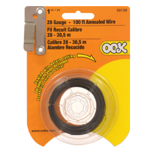 GALVANIZED WIRE ANNEALED STEEL 100&#39; 28-GAUGE