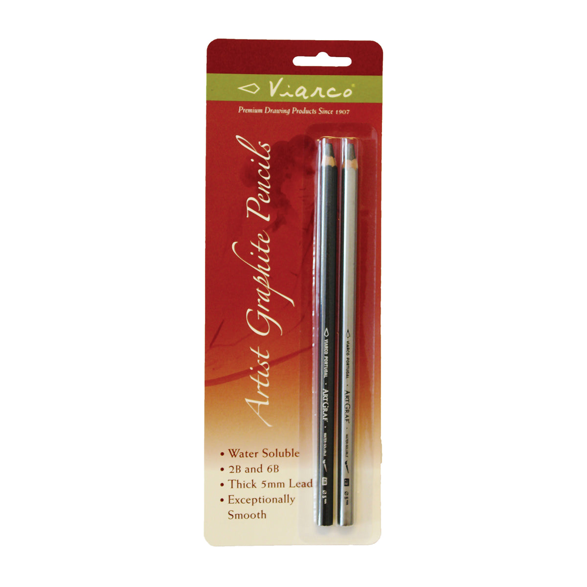 ARTGRAF GRAPHITE PENCIL SET 2B,6B