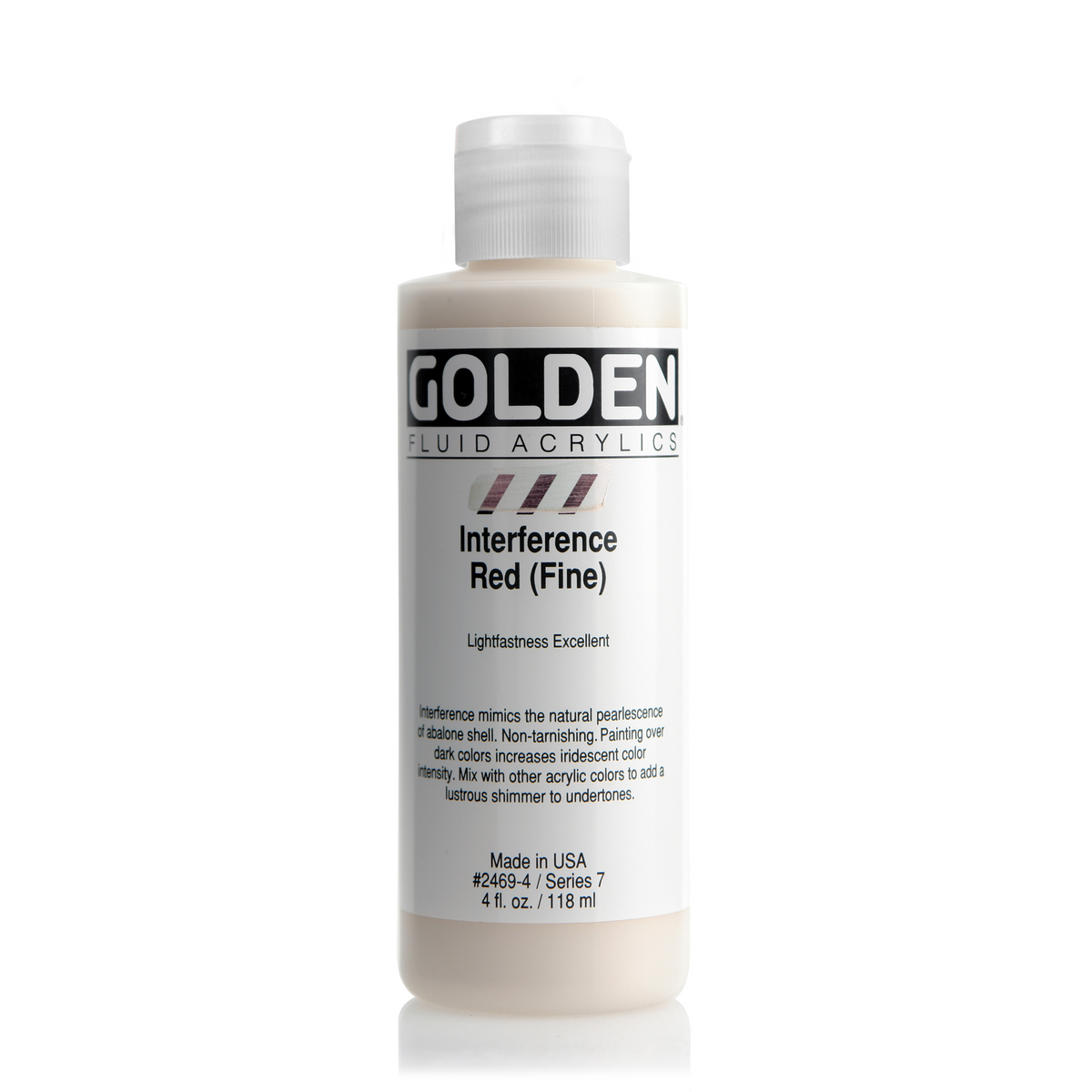 Golden Fluid Acrylics in 4 Ounce Bottles Golden Fluid Acrylics in 4 Ounce Bottles