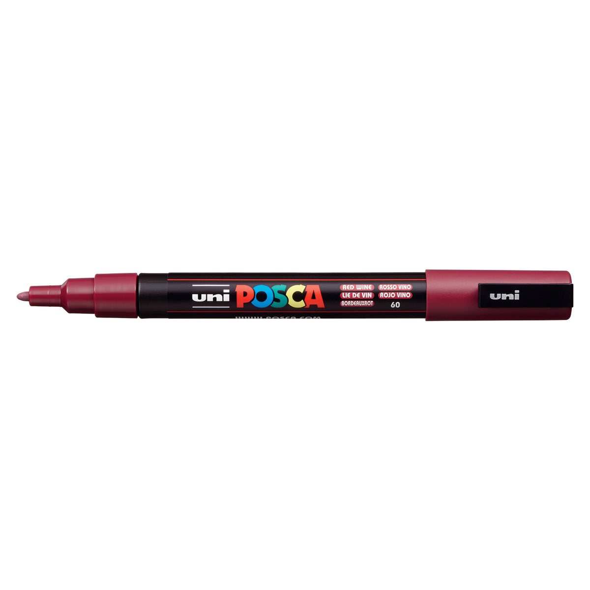 POSCA PAINT MARKER PC-3M FINE RED WINE