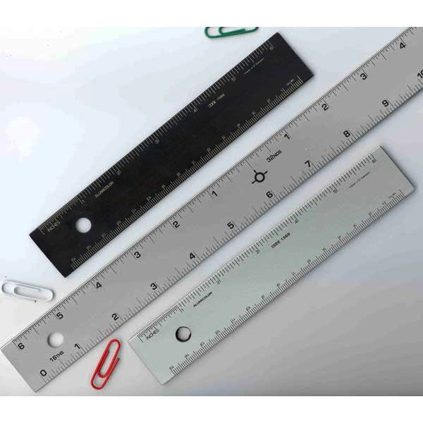 STRAIGHT EDGE CENTER FINDER SILVER 12&#39;&#39;