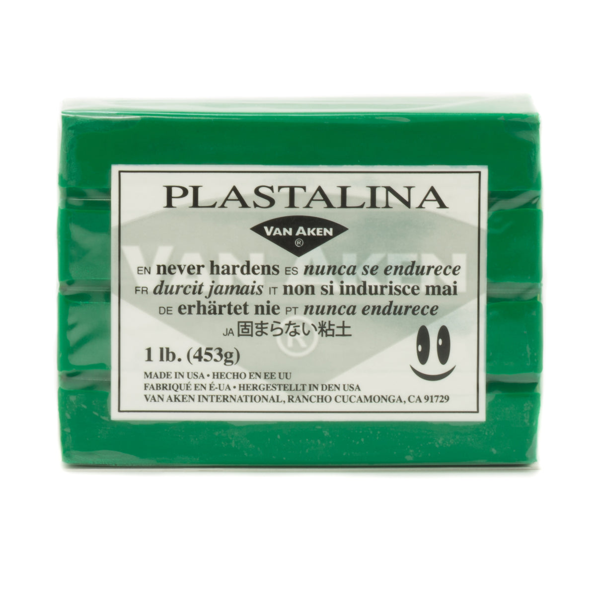 PLASTILINA MODELING CLAY 1lb GREEN