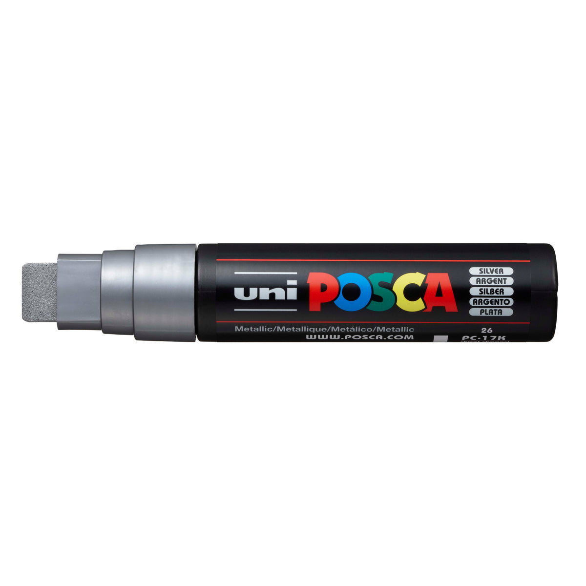 POSCA PAINT MARKER PC-17K X-BROAD SILVER