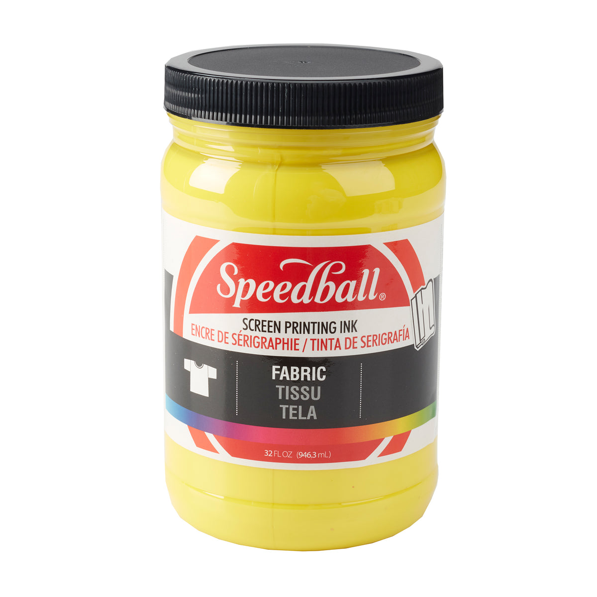 FABRIC SCREEN PRINTING INK 32oz YELLOW