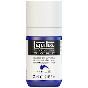 SOFT BODY 59ml JAR ULTRAMARINE BLUE GREEN SHADE