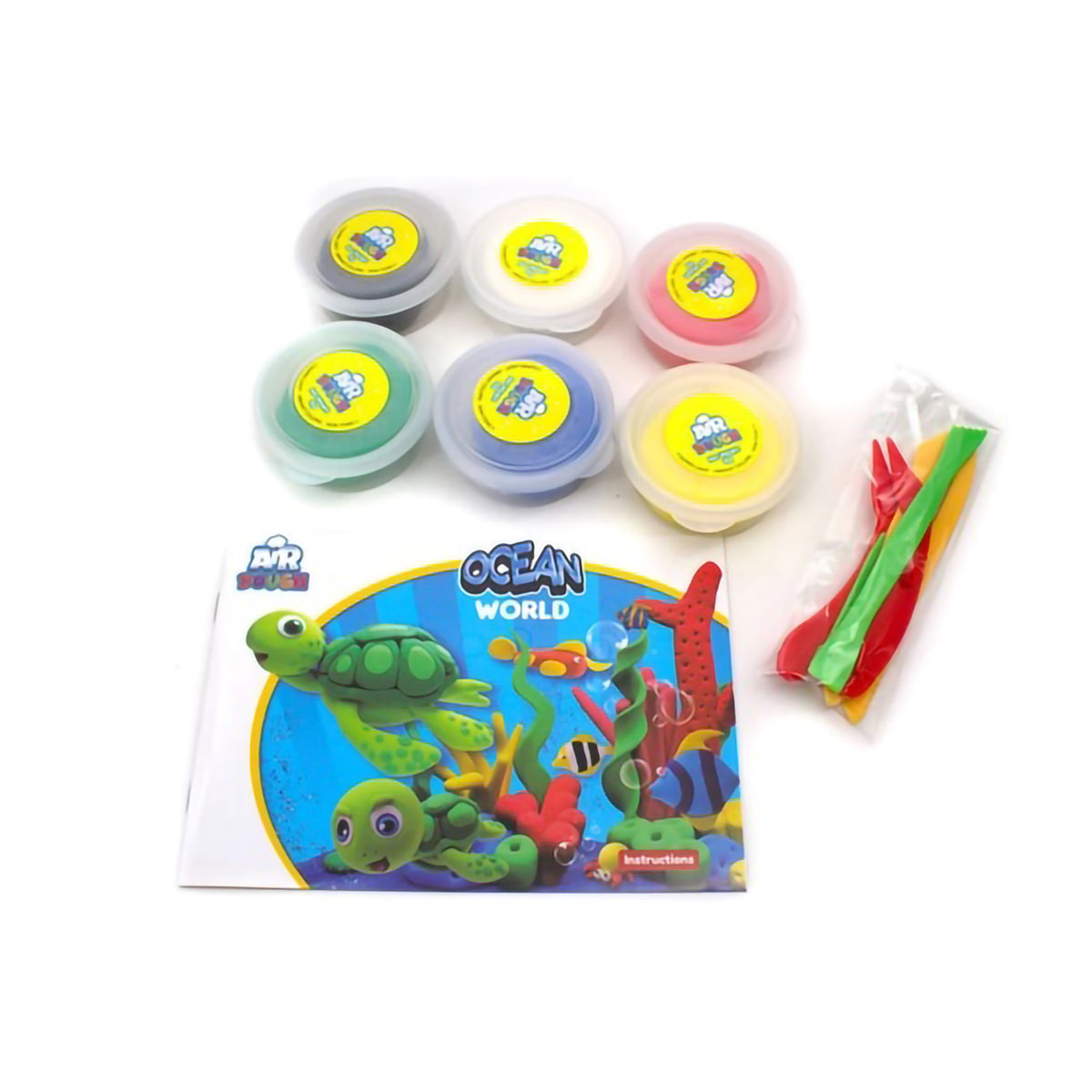 AIR DOUGH LARGE KIT - OCEAN WORLD