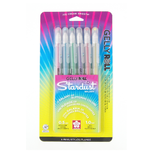GELLY ROLL STARDUST GALAXY SET/6