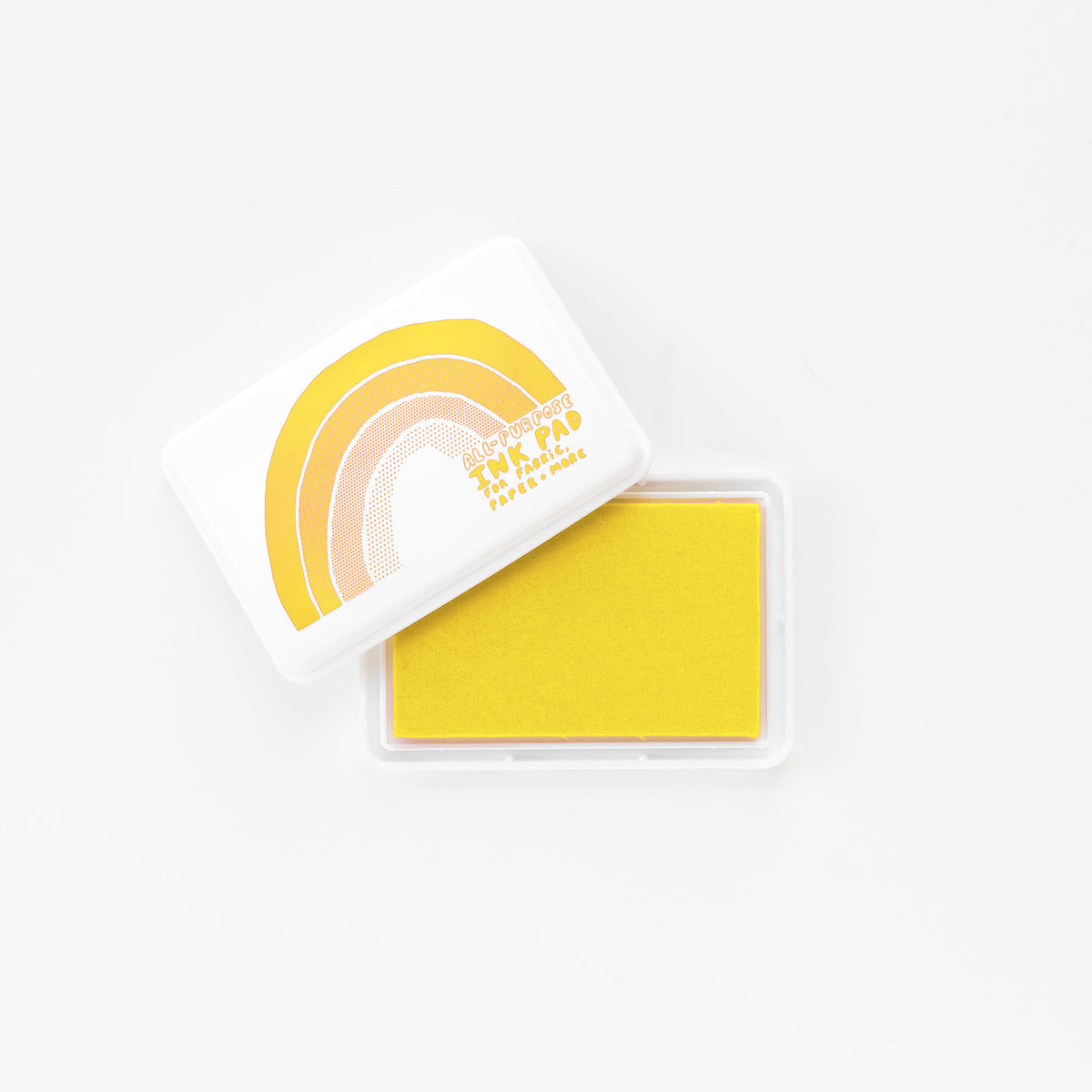 INK STAMP PAD YELLOW