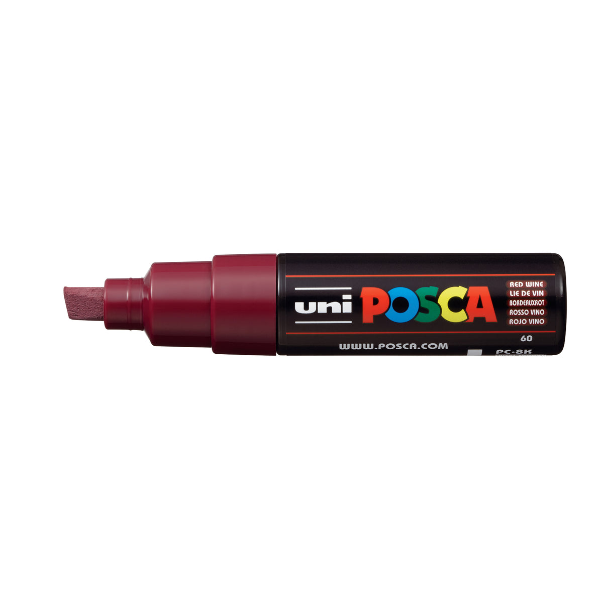 POSCA PAINT MARKER PC-8K BROAD RED WINE