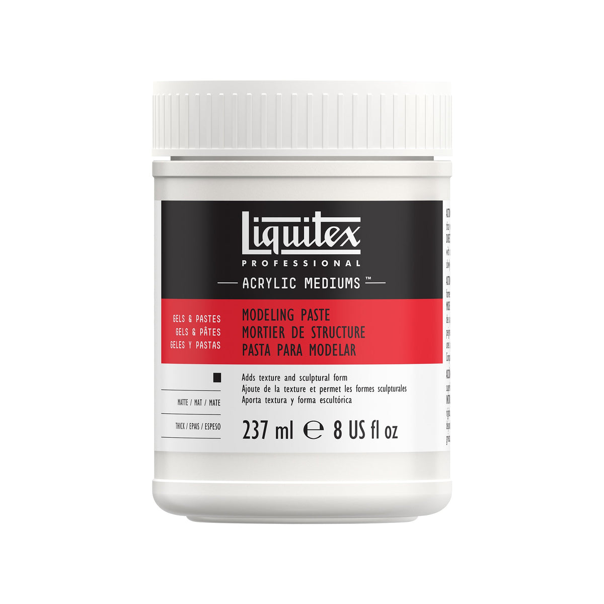 LIQUITEX MODELING PASTE 8oz