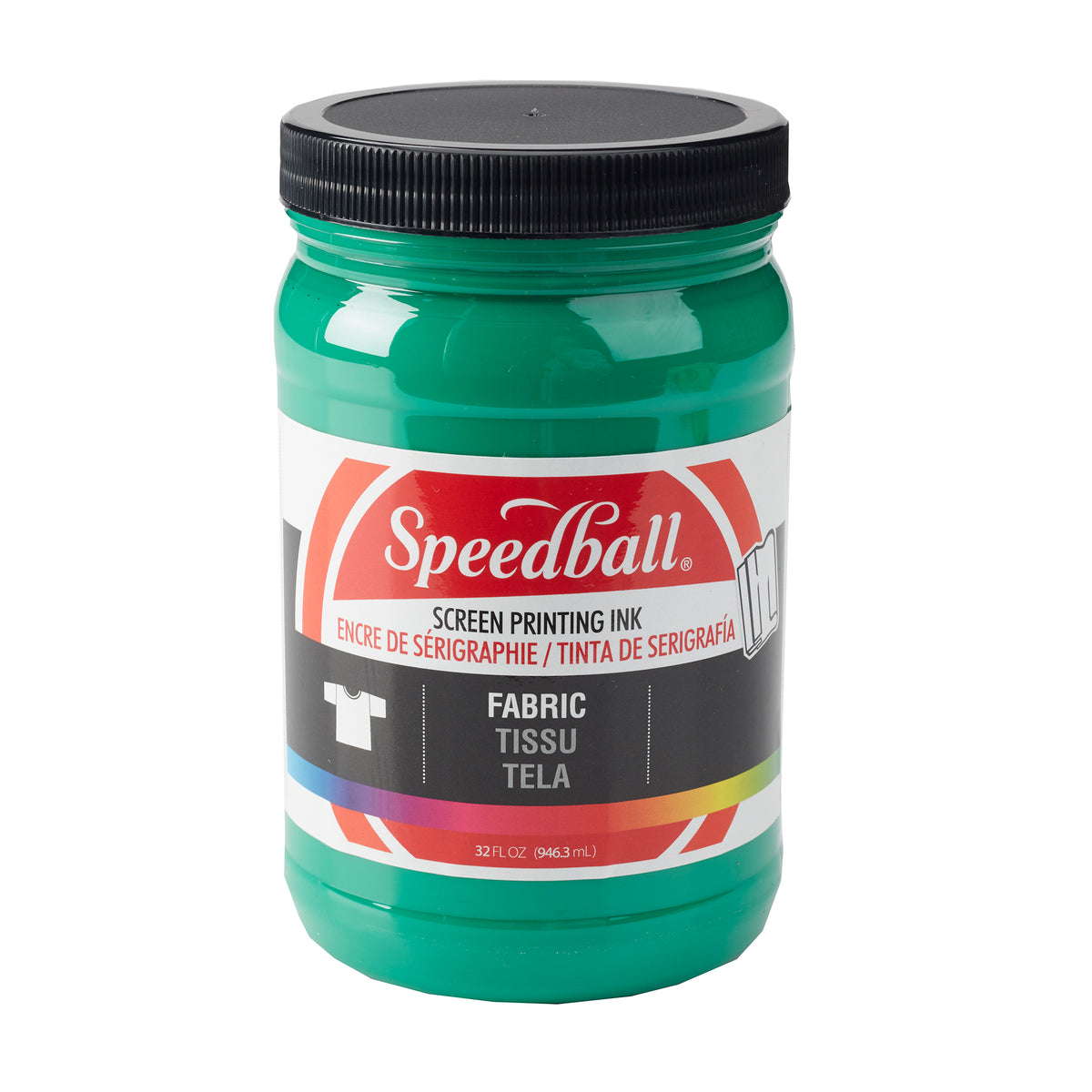 FABRIC SCREEN PRINTING INK 32oz GREEN