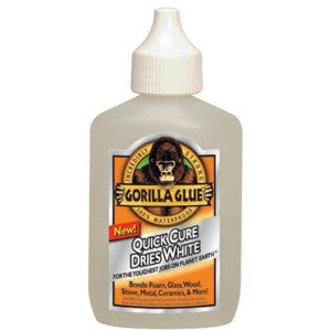 GORILLA WHITE GLUE QUICK CURE 2oz
