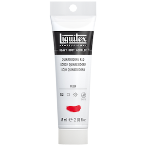 LIQUITEX HEAVY BODY 2oz TUBE QUINACRIDONE RED
