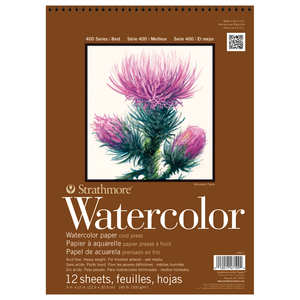 WATERCOLOR PAD COLD PRESSED 400-SERIES 11&#39;&#39;x15&#39;&#39;