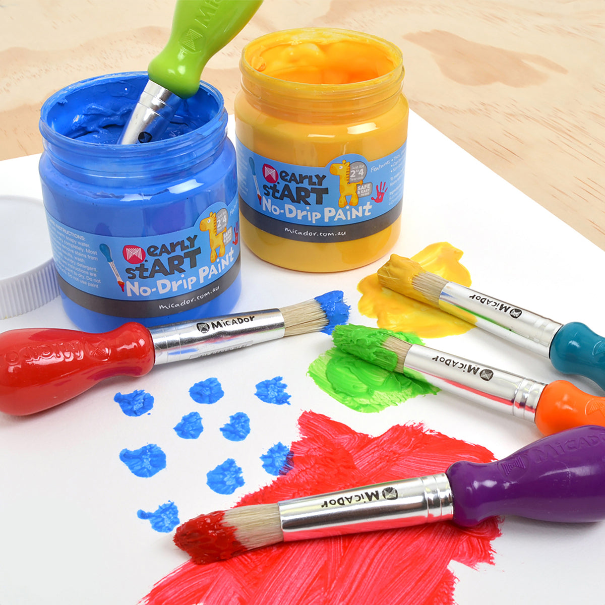 EARLY START NO-DRIP PAINT 4PK
