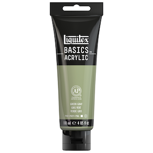 BASICS 4oz TUBE GREEN GRAY