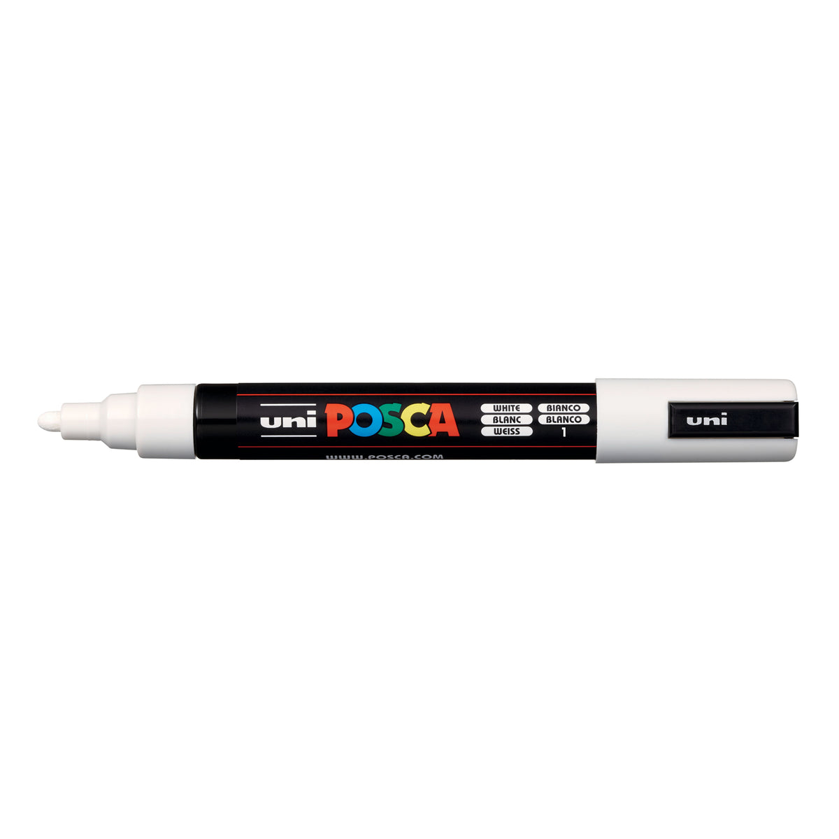 POSCA PAINT MARKER PC-5M MEDIUM WHITE