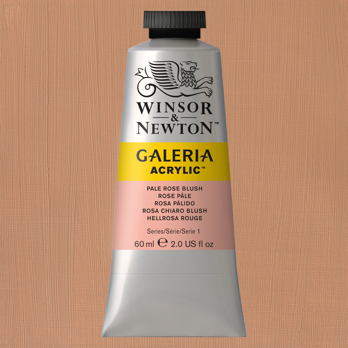 W&amp;N GALERIA ACRYLICS PALE ROSE BLUSH 60ml