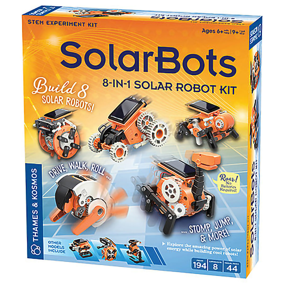 SOLARBOTS 8-IN-1 ROBOT KIT
